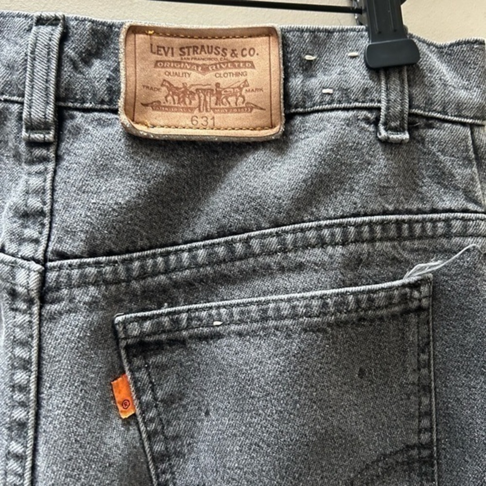 Levi’s Orange Tab 631 Grey Vintage Jeans 29x32